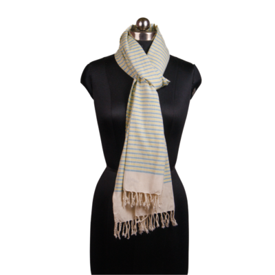 Eri Stoles in Blue Stripes