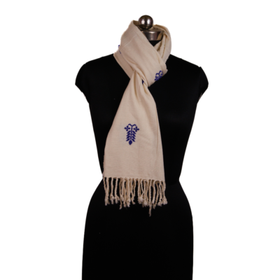 Eri Stoles in White and Blue