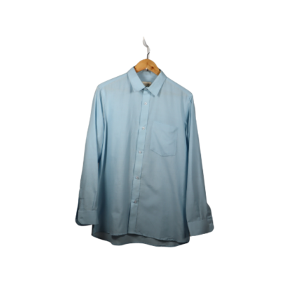 Mens Shirt Plain in Blue